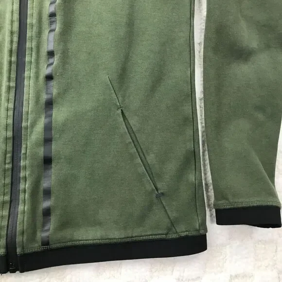 Venum Hoodie Sweatshirt Mens Small Green Full Zip MMA Fighting Training * - Picture 6 of 14